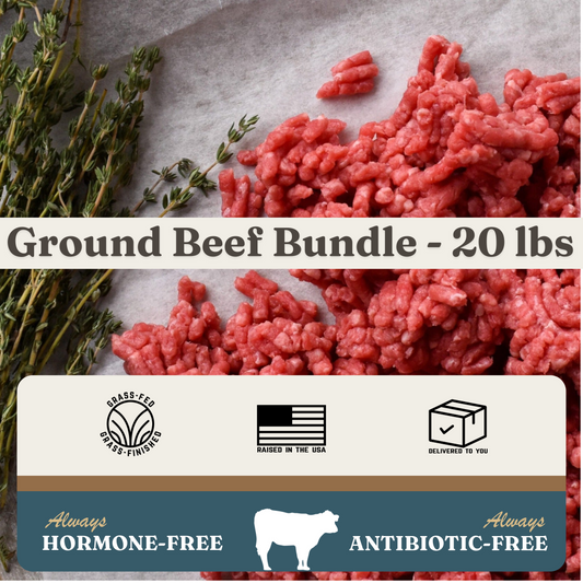 Ground Beef Bundle - 20 lbs